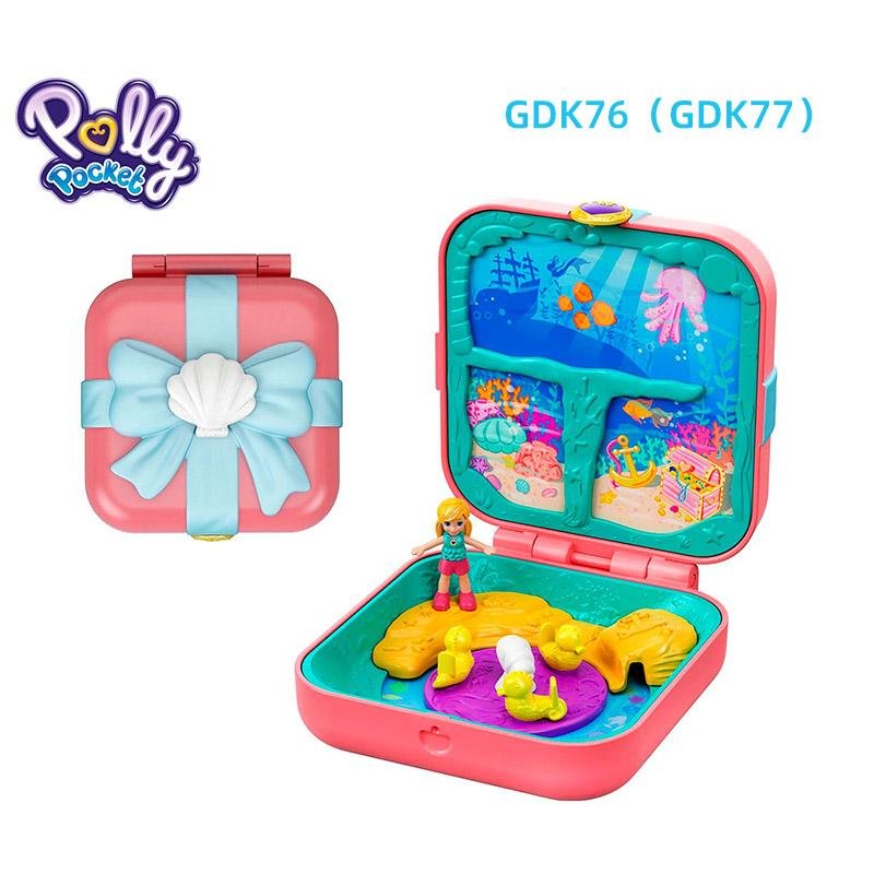 Original Polly Pocket 90s Hidden World Mini Scene Girls Home Toys for Children - Lusy Store