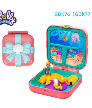 Original Polly Pocket 90s Hidden World Mini Scene Girls Home Toys for Children - Lusy Store