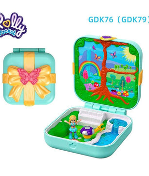 Original Polly Pocket 90s Hidden World Mini Scene Girls Home Toys for Children - Lusy Store
