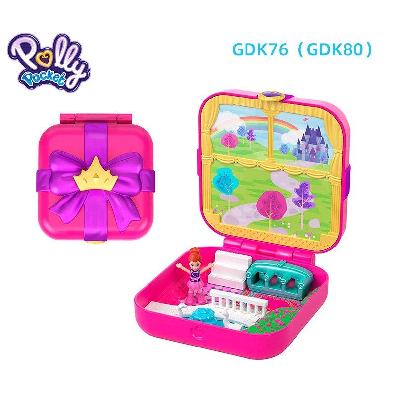 Original Polly Pocket 90s Hidden World Mini Scene Girls Home Toys for Children - Lusy Store