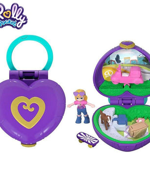 Original Polly Pocket 90s Hidden World Mini Scene Girls Home Toys for Children - Lusy Store