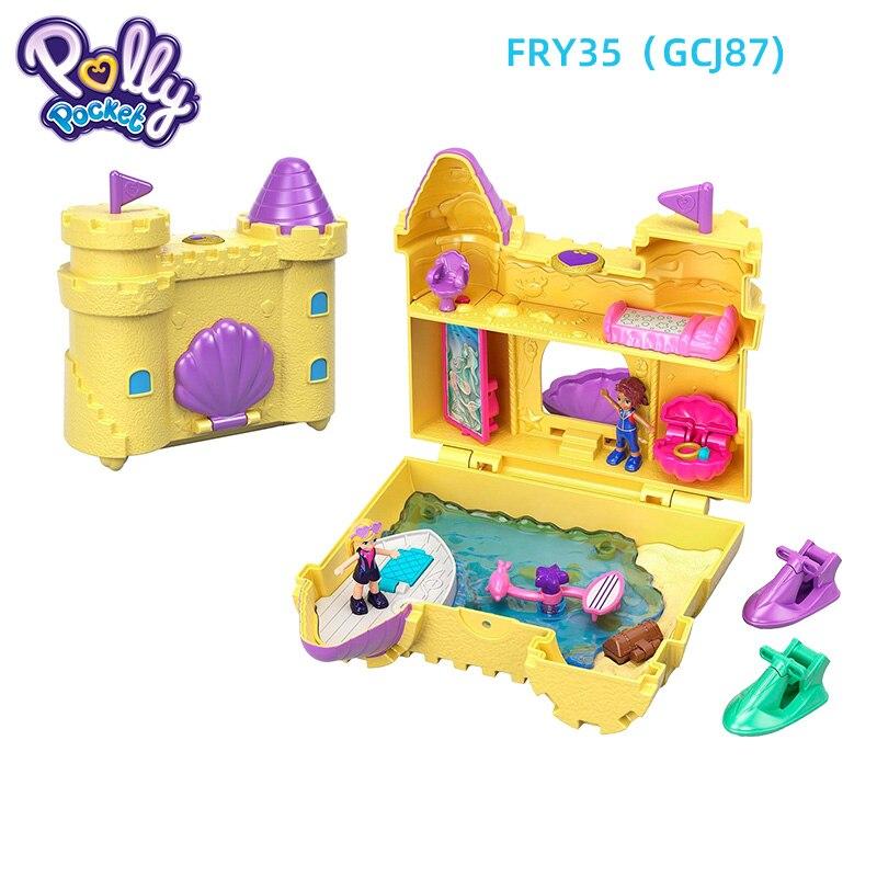 Original Polly Pocket 90s Hidden World Mini Scene Girls Home Toys for Children - Lusy Store