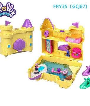 Original Polly Pocket 90s Hidden World Mini Scene Girls Home Toys for Children - Lusy Store