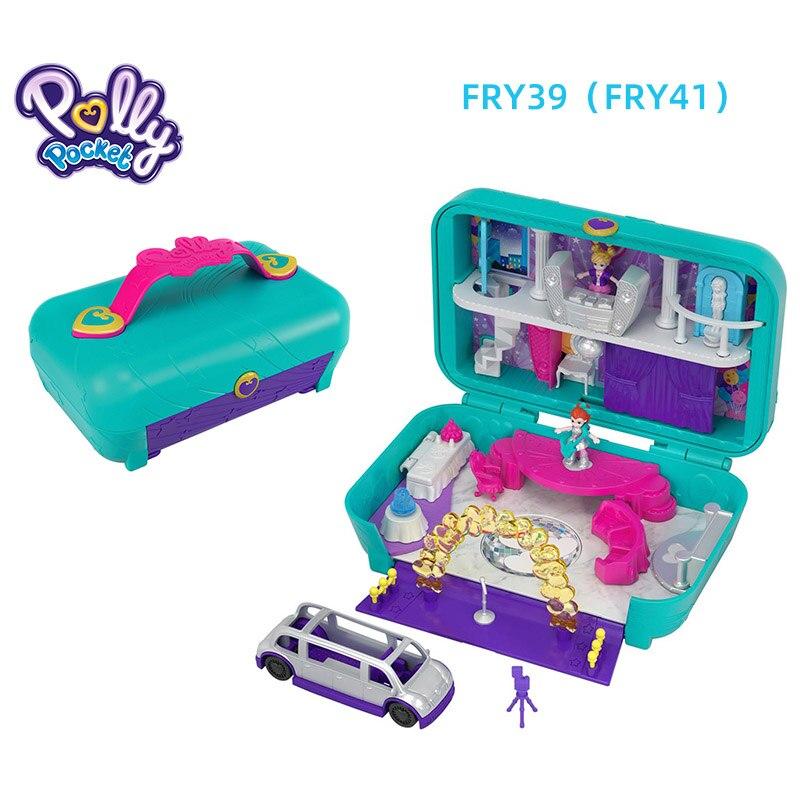 Original Polly Pocket 90s Hidden World Mini Scene Girls Home Toys for Children - Lusy Store