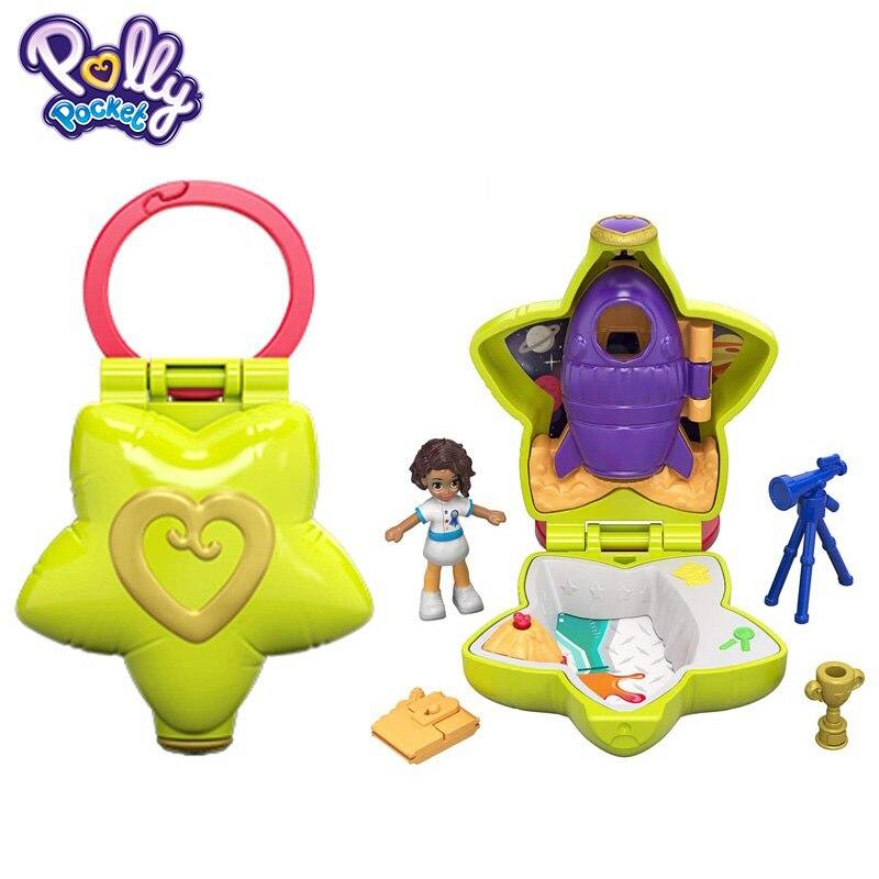 Original Polly Pocket 90s Hidden World Mini Scene Girls Home Toys for Children - Lusy Store