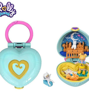 Original Polly Pocket 90s Hidden World Mini Scene Girls Home Toys for Children - Lusy Store