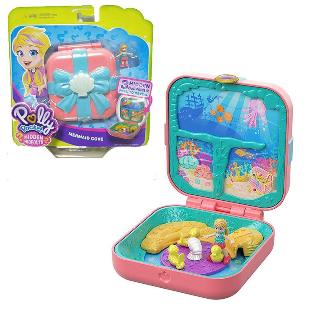Original Polly Pocket 90s Mini Lovely Store Box Kid Toys Girls Gift Doll - Lusy Store