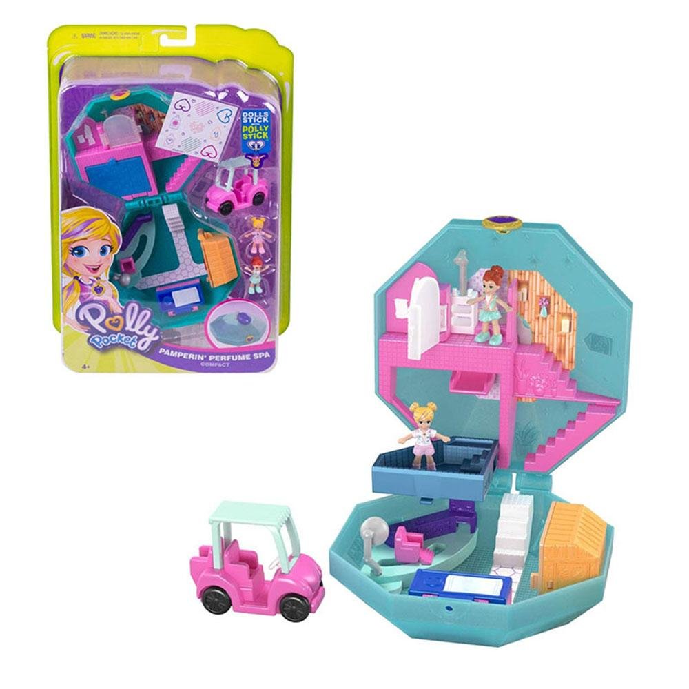 Original Polly Pocket 90s Mini Lovely Store Box Kid Toys Girls Gift Doll - Lusy Store