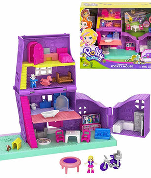 Original Polly Pocket 90s Mini Lovely Store Box Kid Toys Girls Gift Doll - Lusy Store