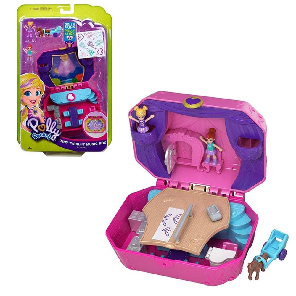 Original Polly Pocket 90s Mini Lovely Store Box Kid Toys Girls Gift Doll - Lusy Store