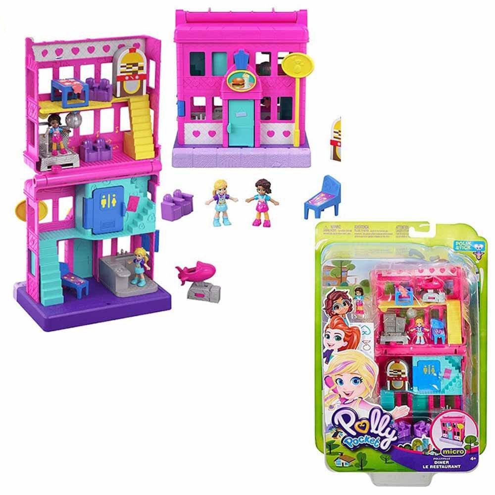Original Polly Pocket 90s Mini Lovely Store Box Kid Toys Girls Gift Doll - Lusy Store