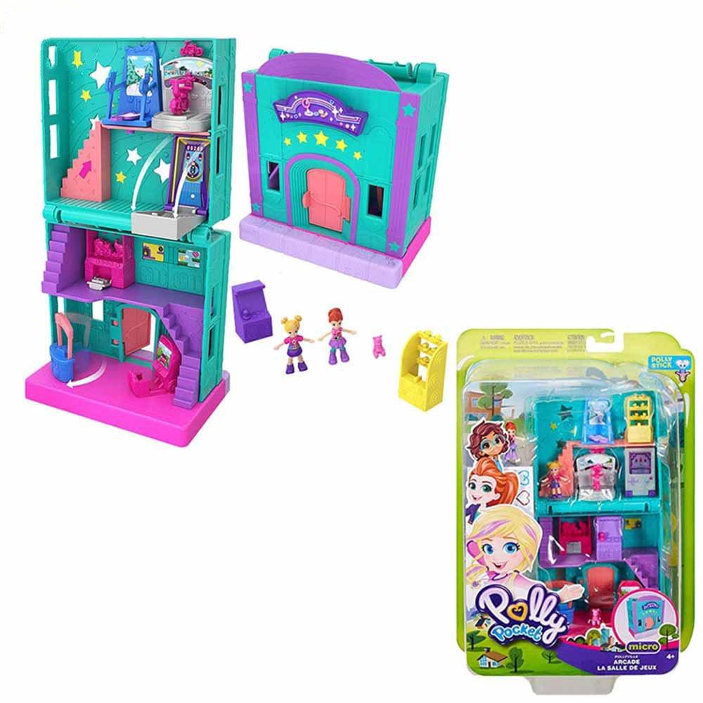 Original Polly Pocket 90s Mini Lovely Store Box Kid Toys Girls Gift Doll - Lusy Store