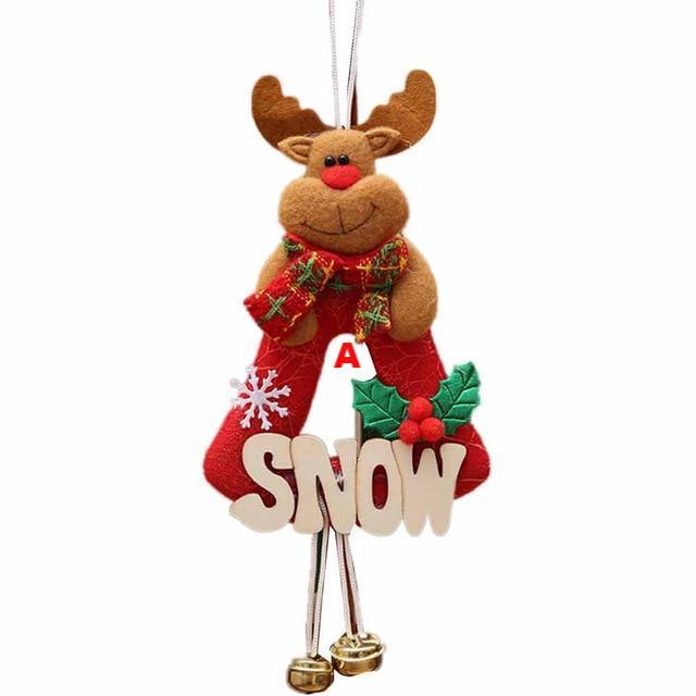 Ornaments Christmas Gifts Santa Claus Snowman Home Furnishing Decoration - Lusy Store