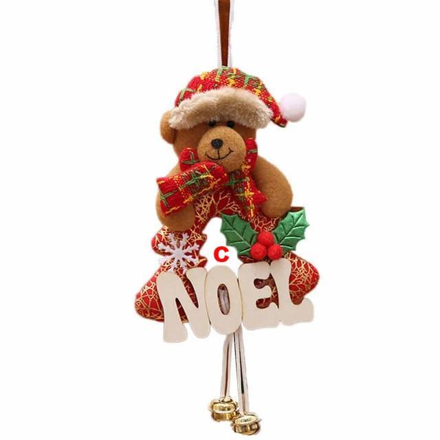 Ornaments Christmas Gifts Santa Claus Snowman Home Furnishing Decoration - Lusy Store