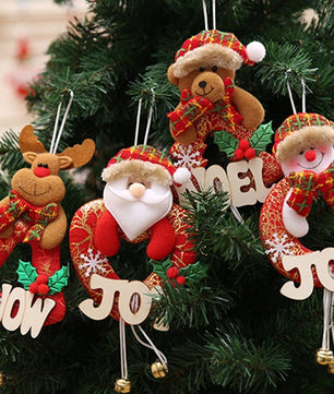 Ornaments Christmas Gifts Santa Claus Snowman Home Furnishing Decoration - Lusy Store
