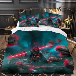 Padme Star Wars Bedding Green Duvet Covers Comforter Set Quilted Blanket Bedlinen LS22755 - Lusy Store
