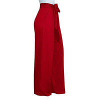 Palazzo Pants For Women Casual Loose High Waist Wide Leg Pants D375 - Lusy Store