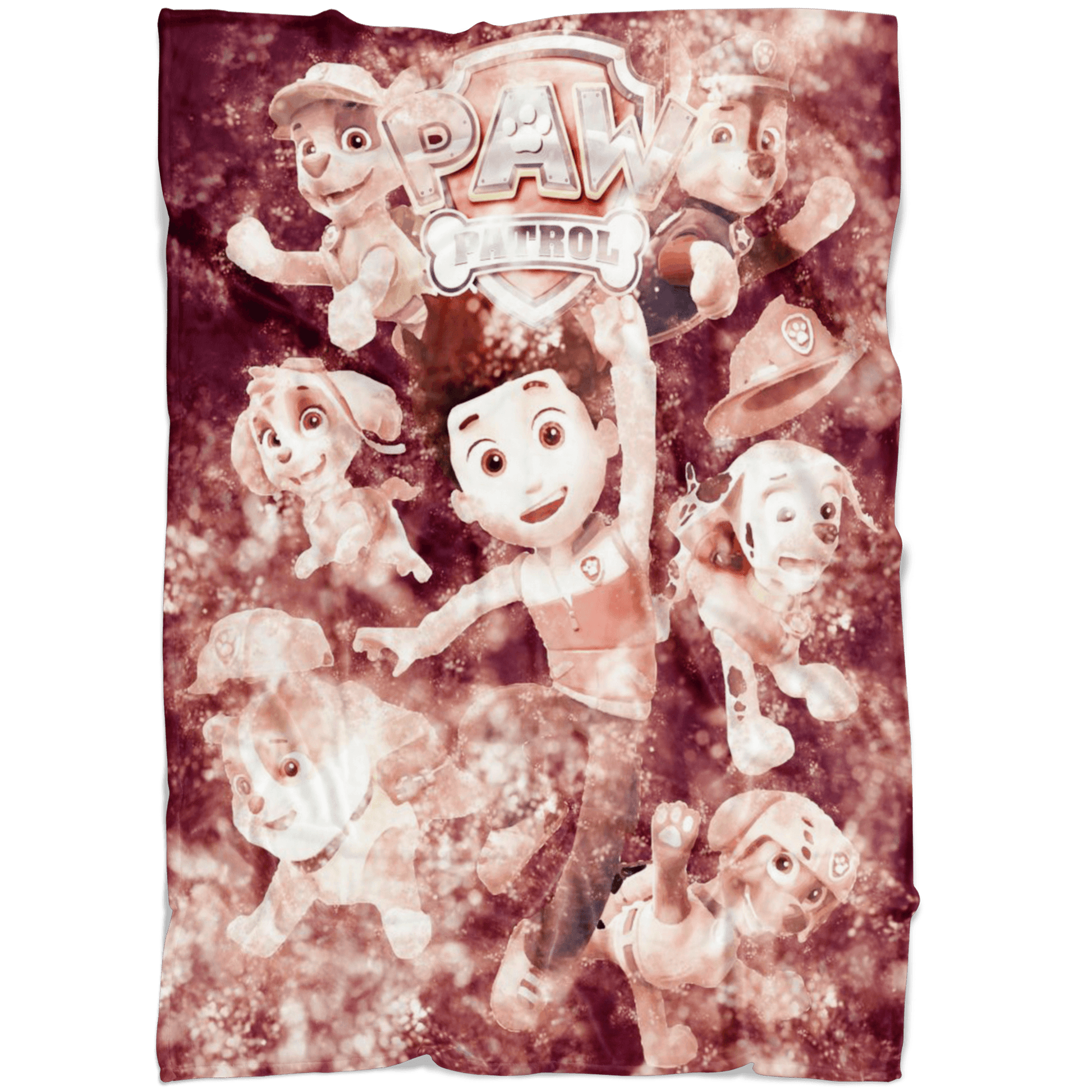 Paw Patrol Fleece Blanket Animated Allure Pink Blanket - Lusy Store