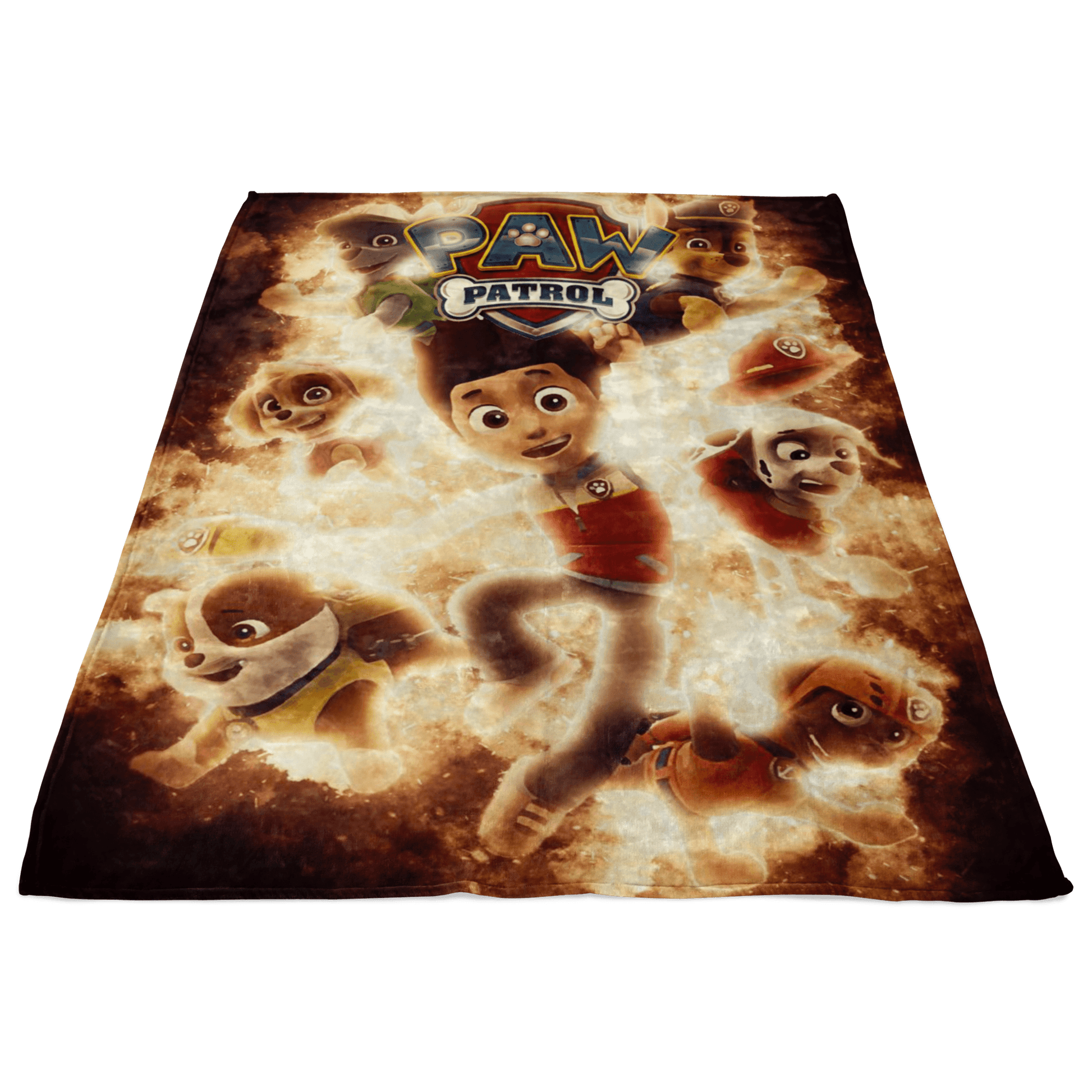 Paw Patrol Fleece Blanket Blasting Yellow Blanket - Lusy Store