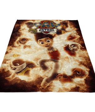 Paw Patrol Fleece Blanket Blasting Yellow Blanket - Lusy Store