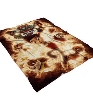 Paw Patrol Fleece Blanket Blasting Yellow Blanket - Lusy Store