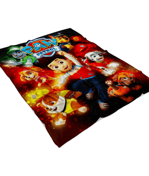 Paw Patrol Fleece Blanket Brightum Red Blanket - Lusy Store