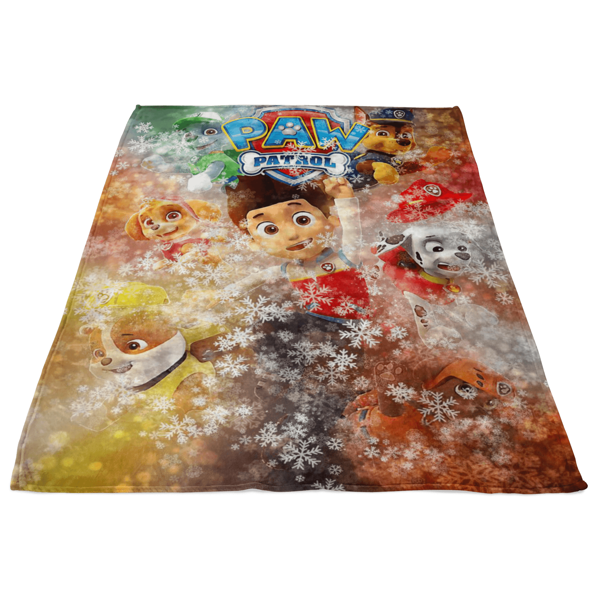 Paw Patrol Fleece Blanket Celebratum Colorful Blanket - Lusy Store