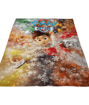 Paw Patrol Fleece Blanket Celebratum Colorful Blanket - Lusy Store