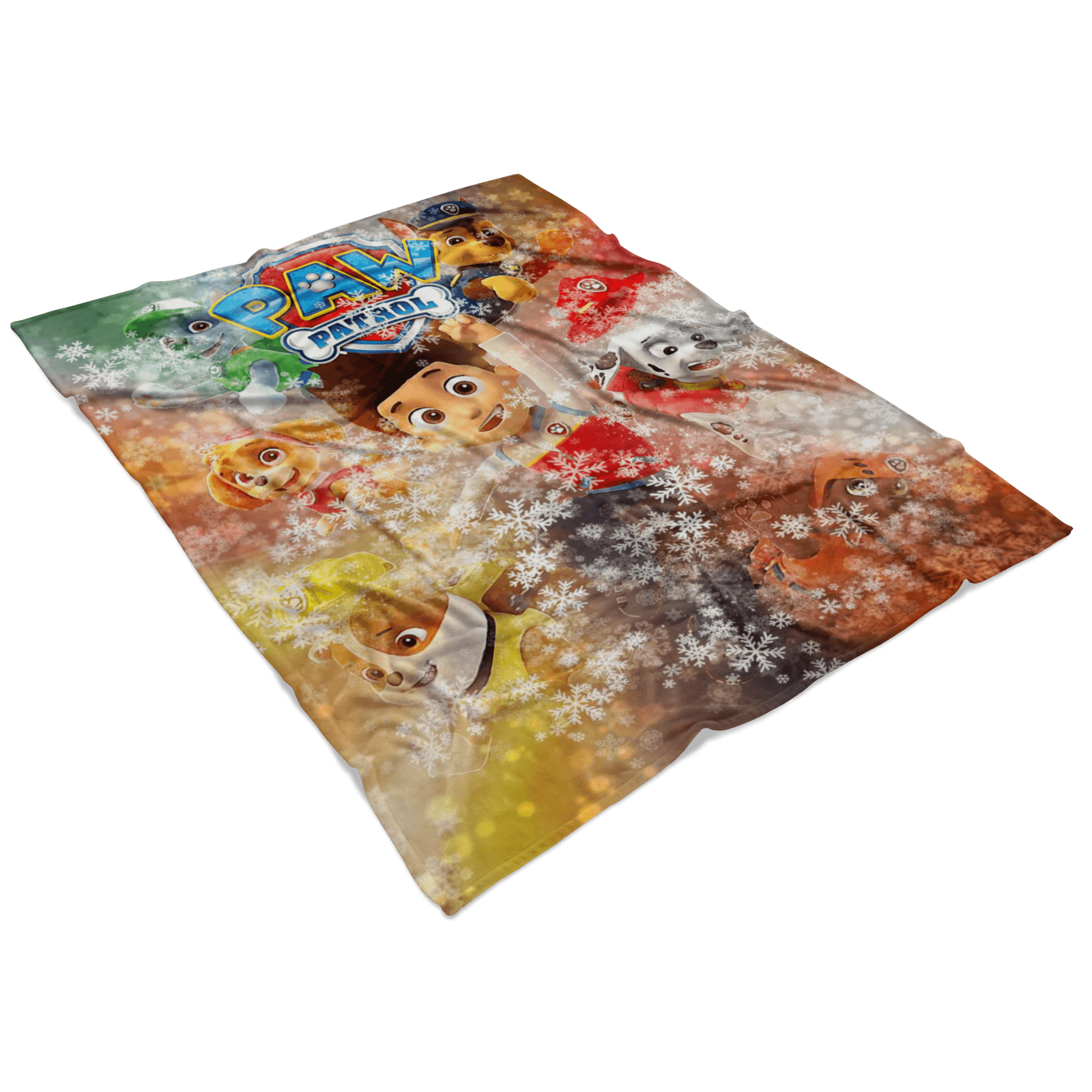 Paw Patrol Fleece Blanket Celebratum Colorful Blanket - Lusy Store