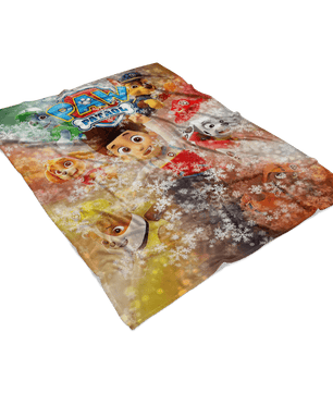 Paw Patrol Fleece Blanket Celebratum Colorful Blanket - Lusy Store