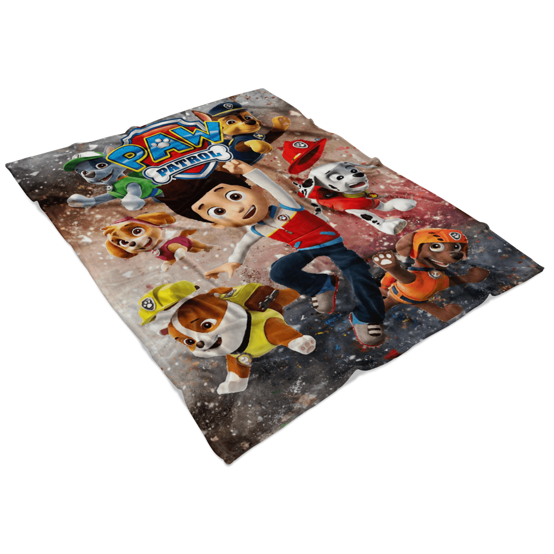 Paw Patrol Fleece Blanket Cortisol Brown Blanket - Lusy Store