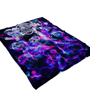 Paw Patrol Fleece Blanket Electric Energy Purple Blanket - Lusy Store
