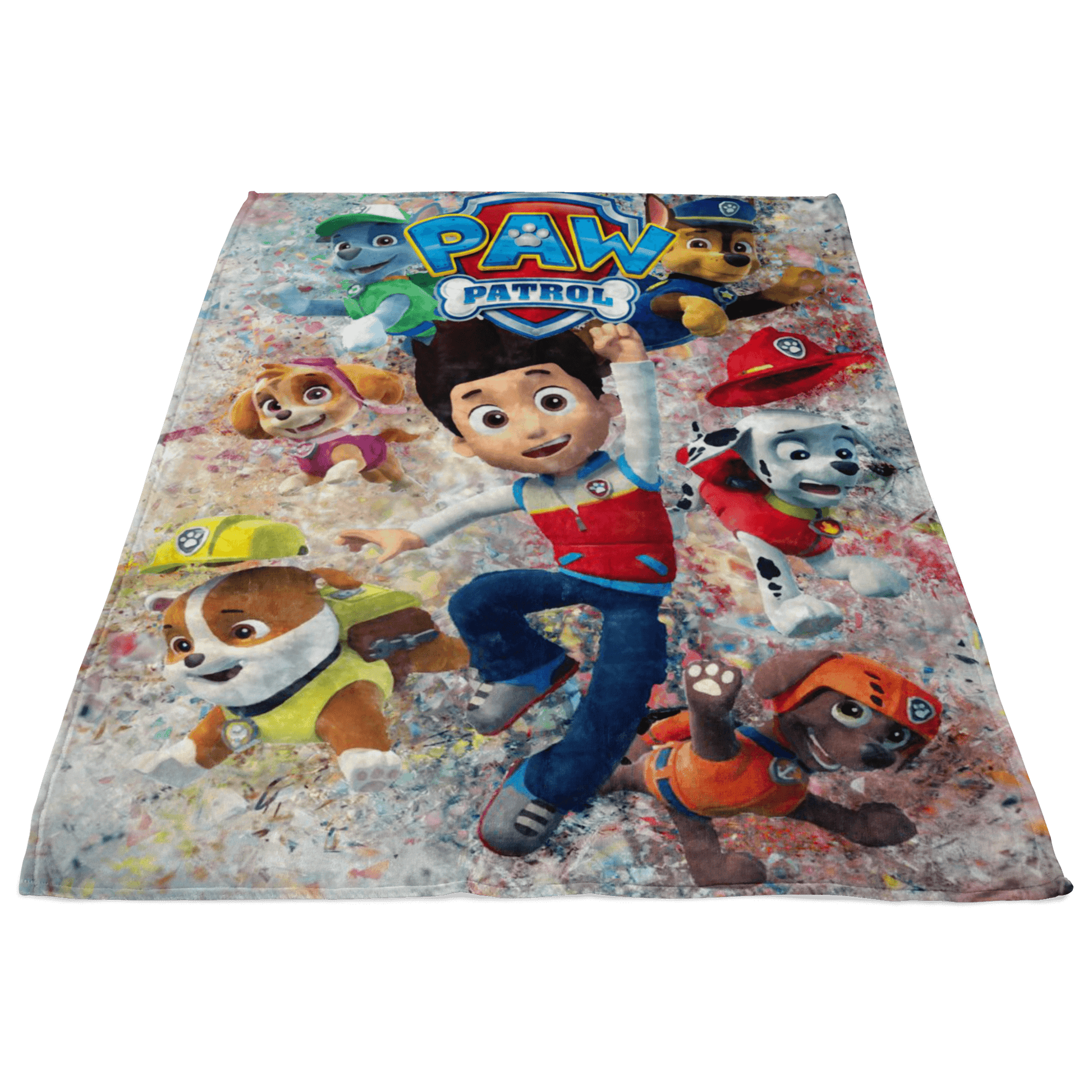 Paw Patrol Fleece Blanket Fragment Blanket - Lusy Store