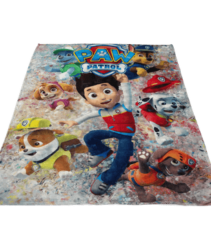 Paw Patrol Fleece Blanket Fragment Blanket - Lusy Store
