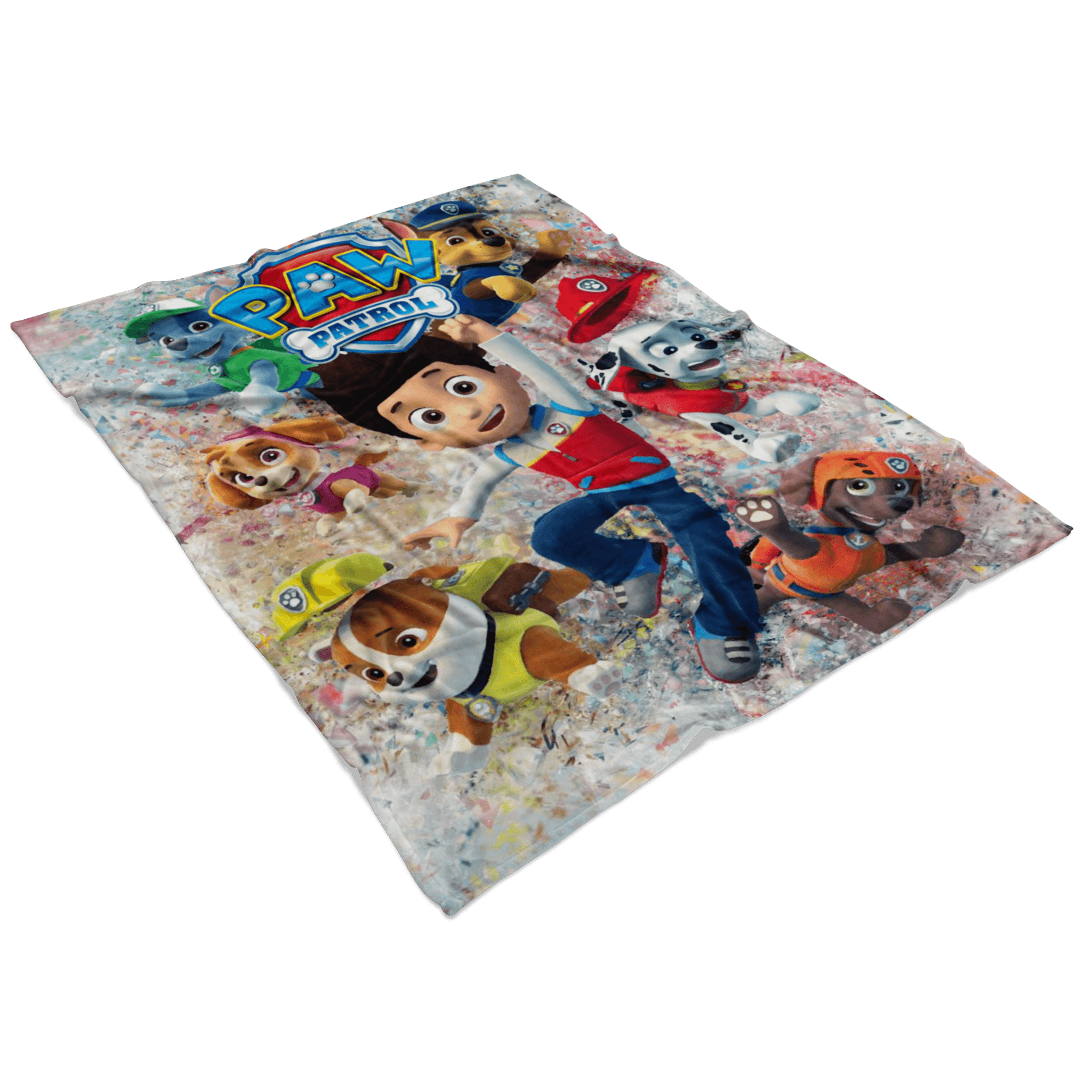 Paw Patrol Fleece Blanket Fragment Blanket - Lusy Store