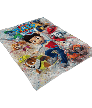 Paw Patrol Fleece Blanket Fragment Blanket - Lusy Store