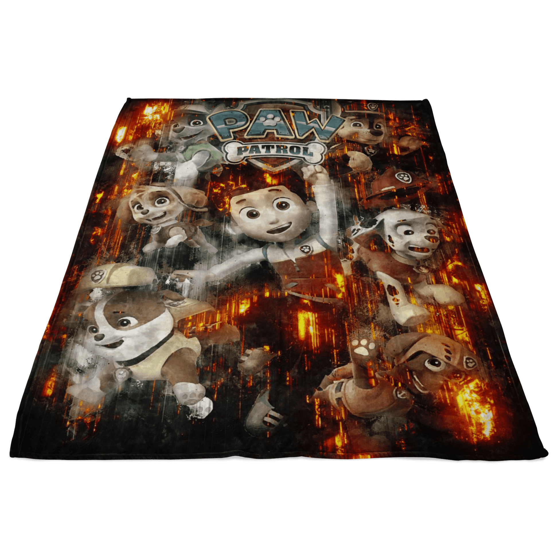 Paw Patrol Fleece Blanket Fury Black Blanket - Lusy Store
