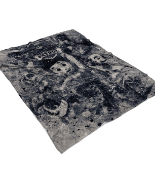 Paw Patrol Fleece Blanket Geometric Art Grey Blanket - Lusy Store