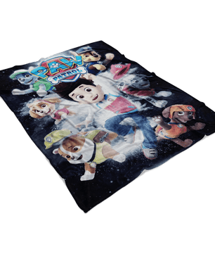 Paw Patrol Fleece Blanket Powder Explosion Black Blanket - Lusy Store