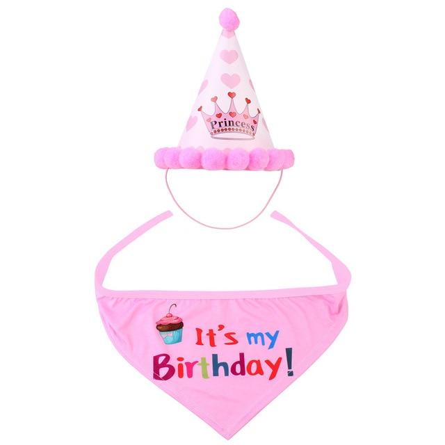 Pet Cat Dog Birthday Headwear Caps Hat Party Costume - Lusy Store