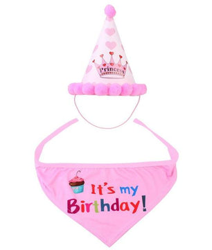 Pet Cat Dog Birthday Headwear Caps Hat Party Costume - Lusy Store