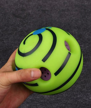 Pet Dogs Cats Playing Ball Wobble Wag Giggle Ball Safe Training Ball With Funny Sound - Lusy Store