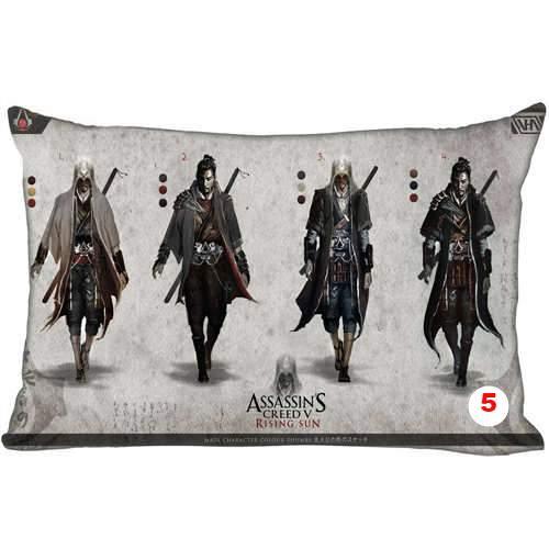 Pillow Case Assassins Creed Bedroom Home Rectangle zipper Pillowcases - Lusy Store
