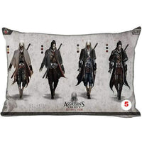Pillow Case Assassins Creed Bedroom Home Rectangle zipper Pillowcases 5