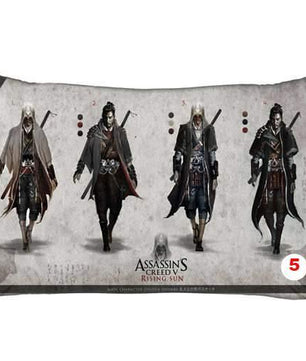 Pillow Case Assassins Creed Bedroom Home Rectangle zipper Pillowcases - Lusy Store