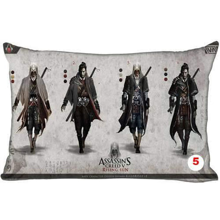 Pillow Case Assassins Creed Bedroom Home Rectangle zipper Pillowcases 5