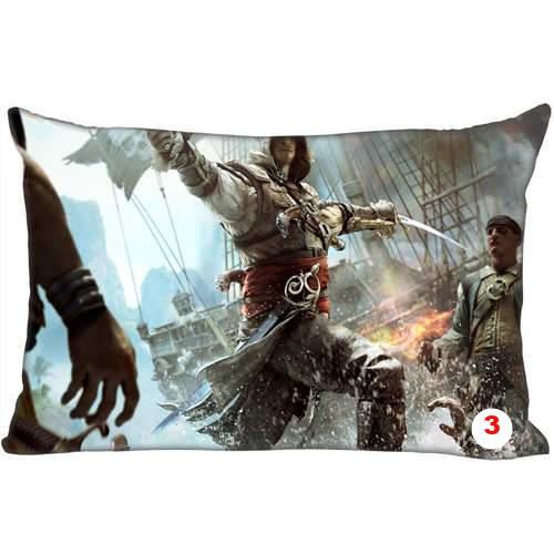 Pillow Case Assassins Creed Bedroom Home Rectangle zipper Pillowcases - Lusy Store