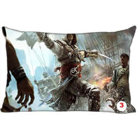Pillow Case Assassins Creed Bedroom Home Rectangle zipper Pillowcases 3