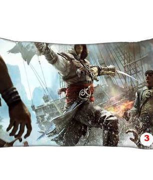Pillow Case Assassins Creed Bedroom Home Rectangle zipper Pillowcases - Lusy Store