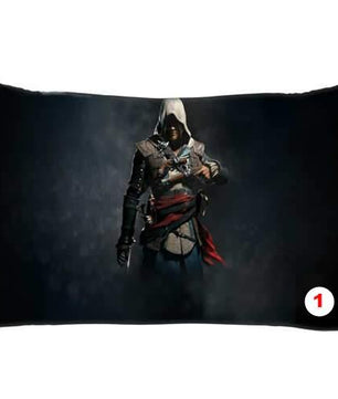 Pillow Case Assassins Creed Bedroom Home Rectangle zipper Pillowcases - Lusy Store